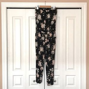 Aritzia Talula Floral Print Romper